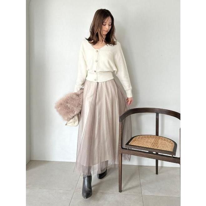 SNIDEL（スナイデル） (最終セール40%OFF&300円OFF) チュールスカート