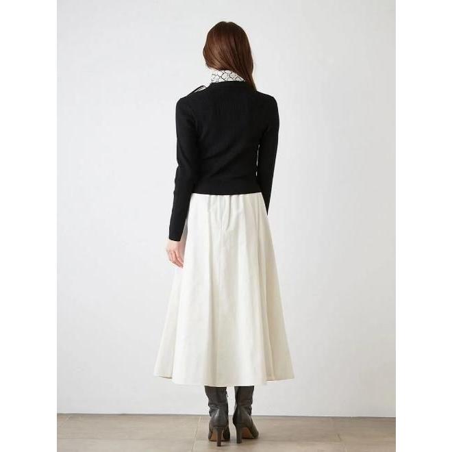 SNIDEL フレアスカート SNIDEL（スナイデル） (10%OFF&300円OFF) スカーフ付きポロ×フレア
