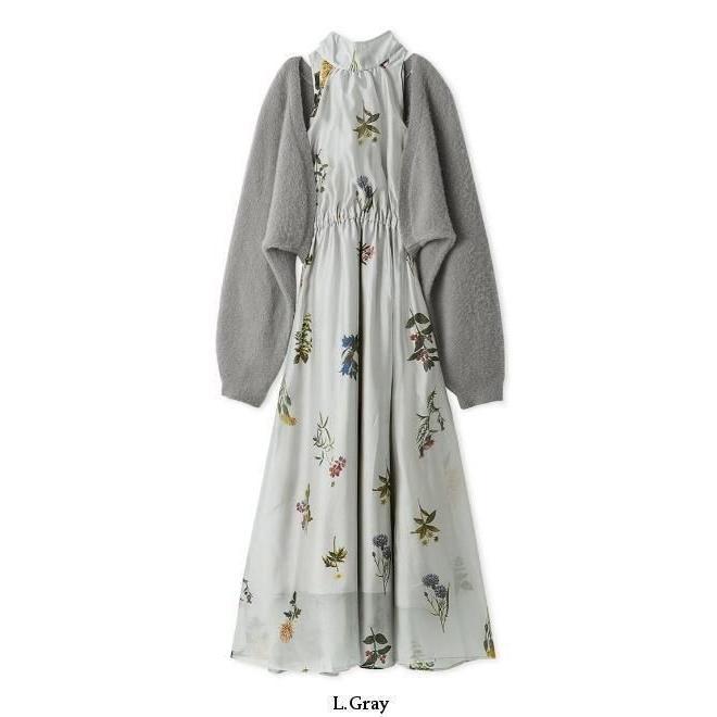 snidel POPUP限定ワンピース　S SNIDEL（スナイデル） (10%OFF&300円OFF) Susフラワーモチーフ