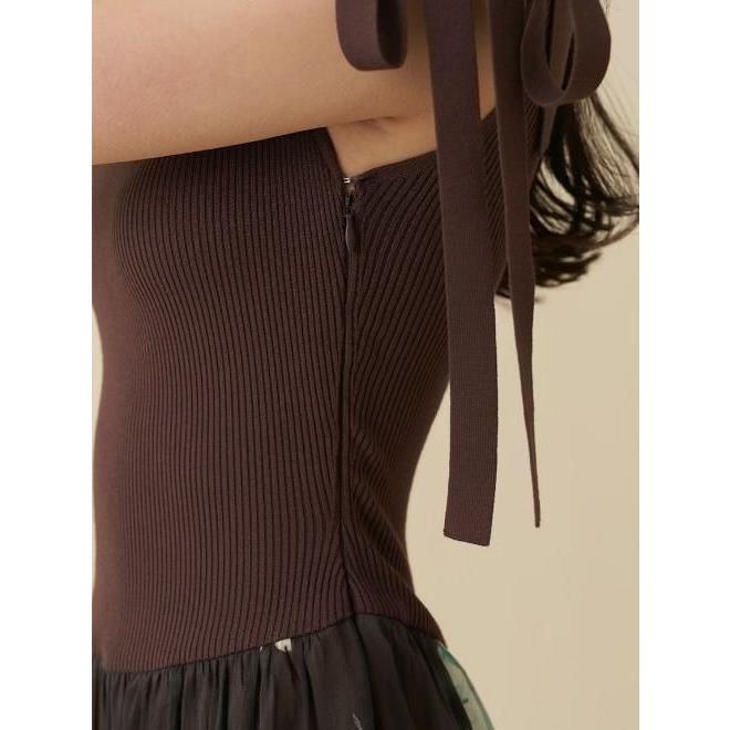 SNIDEL（スナイデル） (セール30%OFF&300円OFF) リボンデザインニット