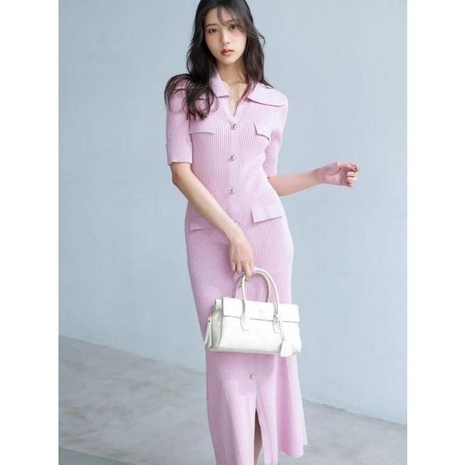 SNIDEL（スナイデル） (セール30%OFF&300円OFF) フロントボタンニット