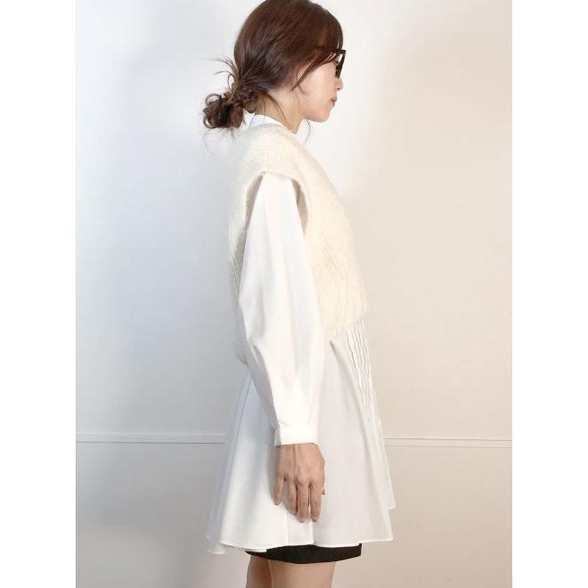 SNIDEL snidel / スナイデル ファーライクニットベストコンビ SNIDEL snidel / スナイデル ファーライクニットベストコンビ