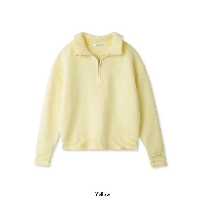 SNIDEL - SNIDEL  スナイデル  ハーフジップニットプルオーバー SNIDEL（スナイデル）の「ハーフジップニットプルオーバー