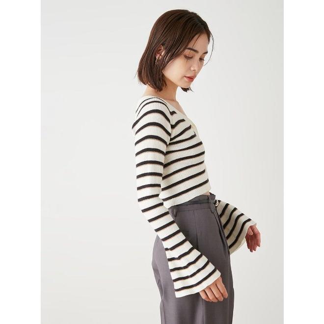 SNIDEL（スナイデル） SustainaクロップドカーデTOPS 23秋冬