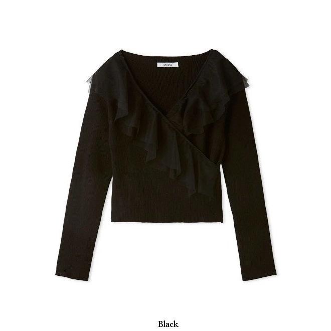 SNIDEL（スナイデル） (セール40%OFF) Susカシュクールチュールニット