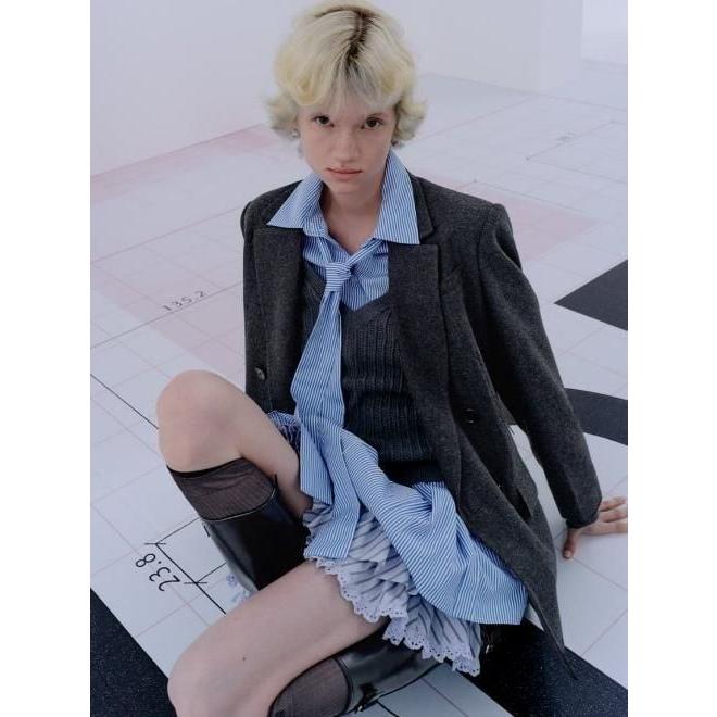 SNIDEL（スナイデル） (10%OFF&300円OFF) シャツコンビチュニック 25