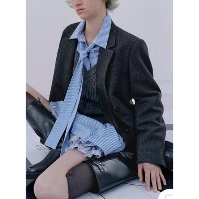 SNIDEL（スナイデル） (10%OFF&300円OFF) シャツコンビチュニック 25