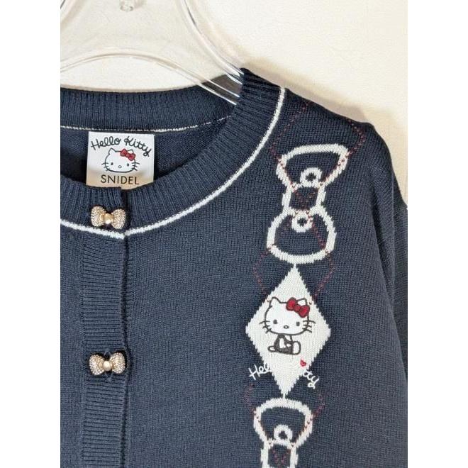 SNIDEL  【HELLO KITTY】ニットカーディガン WEB限定カラーあり】【HELLO KITTY】ニットカーディガン(カーデ