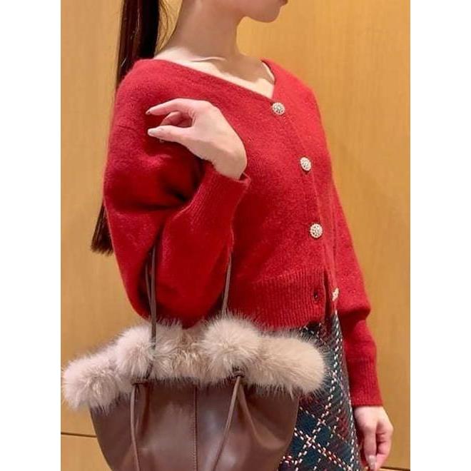 SNIDEL（スナイデル） (冬セール30%OFF&300円OFF) フォックスビジュー