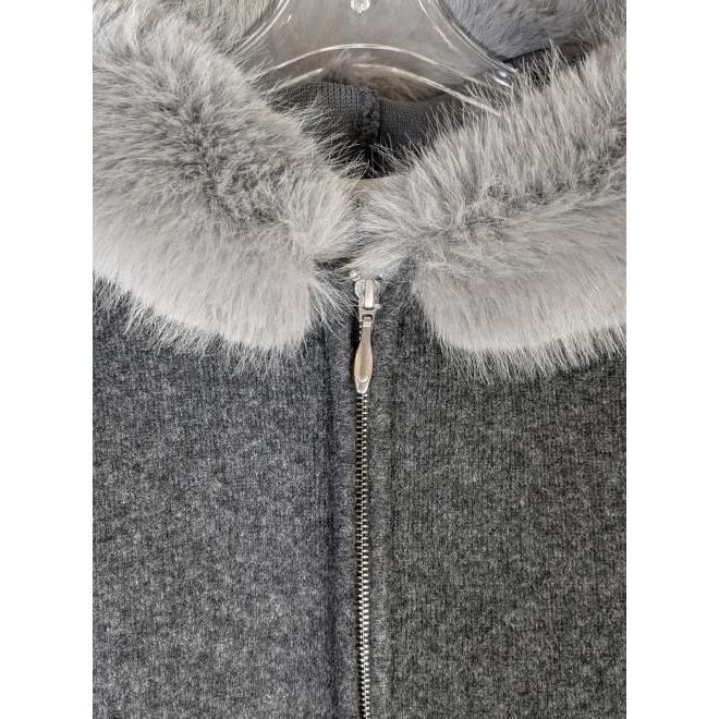 SNIDEL（スナイデル） (10%OFF&300円OFF) Sustainaファー付きニット