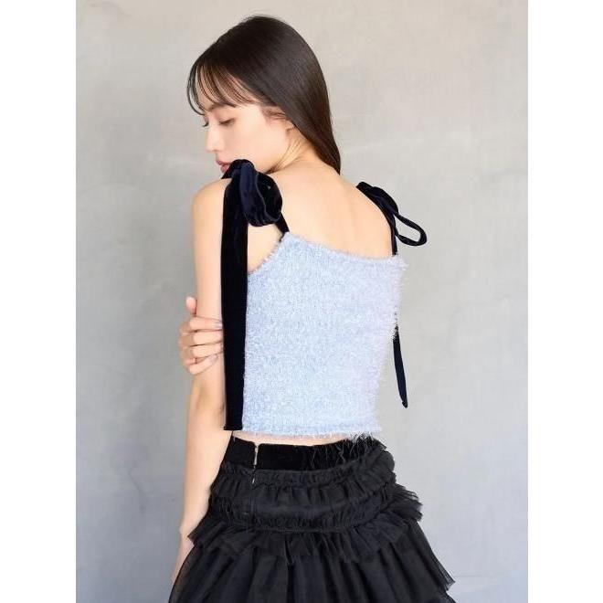 SNIDEL＊ラメニットアンサンブルプルオーバー＊リリーブラウン セルフォード SNIDEL（スナイデル） (最終セール30%OFF&300円OFF) ラメニット