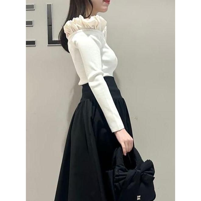 SNIDEL（スナイデル） (期間限定10%OFF&300円OFF) バルーンフリル
