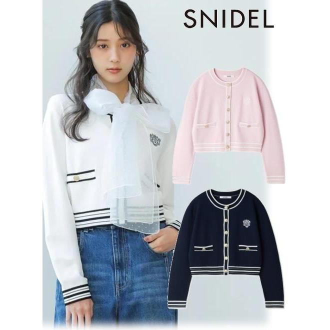 SNIDEL（スナイデル） (セール50%OFF&300円OFF) エンブレムニット