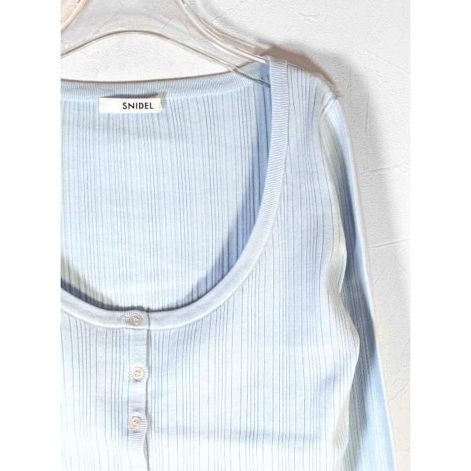 SNIDEL（スナイデル） (期間限定10%OFF&300円OFF) レーストリムニット