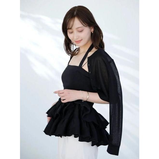 SNIDEL（スナイデル） (期間限定10%OFF&300円OFF) ラッフルティアード