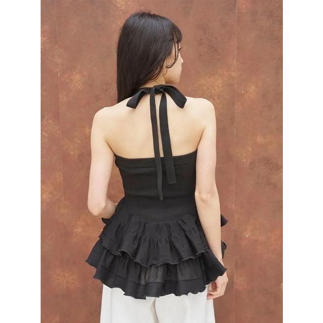SNIDEL（スナイデル） (期間限定10%OFF&300円OFF) ラッフルティアード