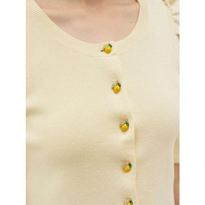 SNIDEL（スナイデル） (期間限定10%OFF&300円OFF) フルーツボタンパフ