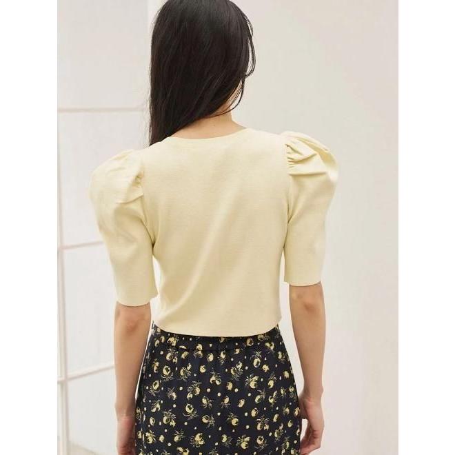 SNIDEL（スナイデル） (期間限定10%OFF&300円OFF) フルーツボタンパフ