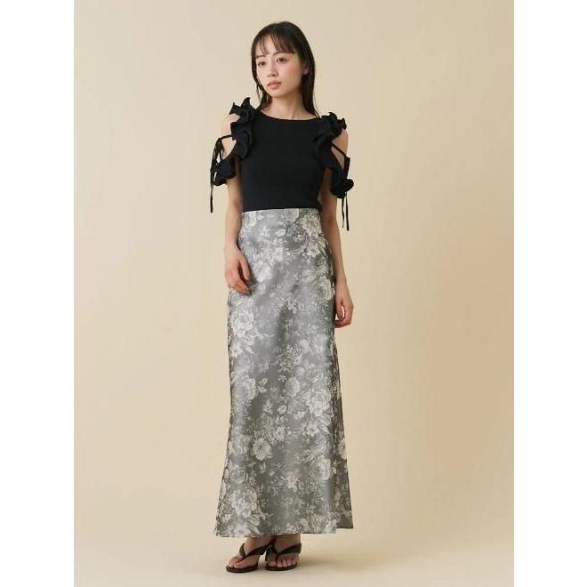 SNIDEL（スナイデル） (最終セール30%OFF&300円OFF) フリルニットプル