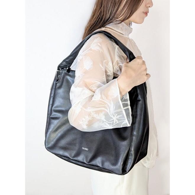 YAHKI ヤーキ　本革2wayスタッズバッグ YAHKI（ヤーキ） (セール50%OFF&PT5) VEGAN LEATHER Large)-2 25春夏