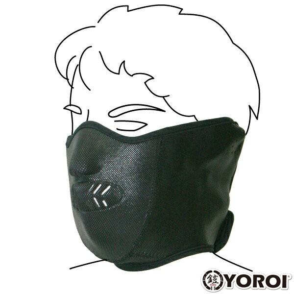 YOROI 鎧 FACE GUARD YR090 ヨロイ フェイスガード ウェット スノーボード プロテクター スノボ スキー マスク フェイスマスク YR090 | 