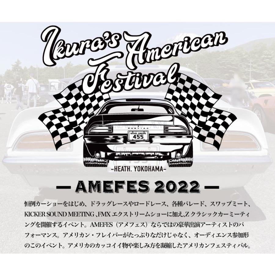 AMEFES アメフェス IKURA's American Festival メンズ アウター コーチジャケット ブルゾン ジャンパー コラボ 限定  正規 ポンティアック トランザム