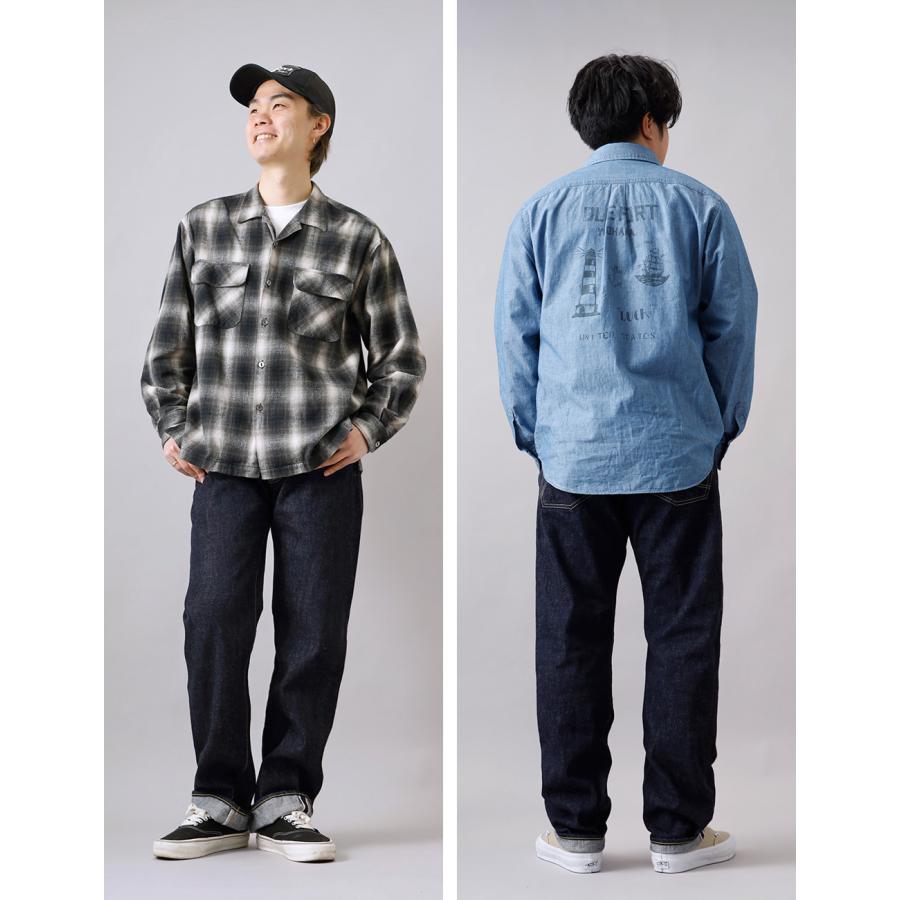 デニムパンツ メンズ セルビッチデニム デニム パンツ ジーンズ