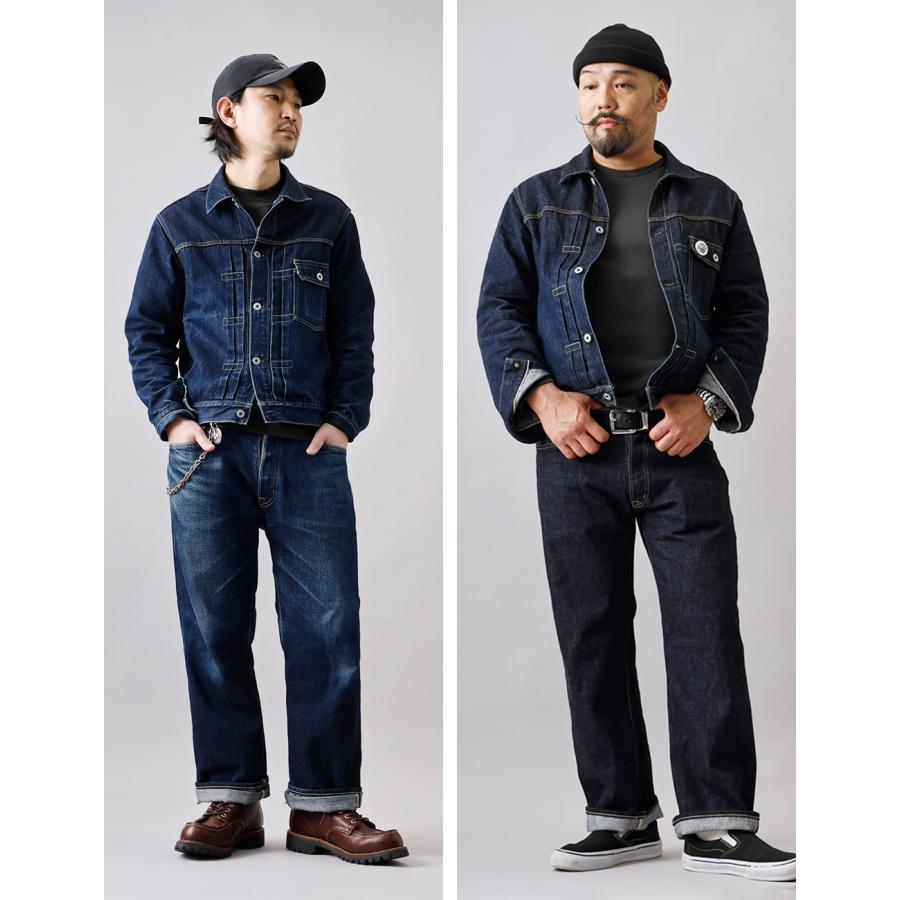 デニムジャケット メンズ アウター ジージャン gジャン 1st 横浜デニム