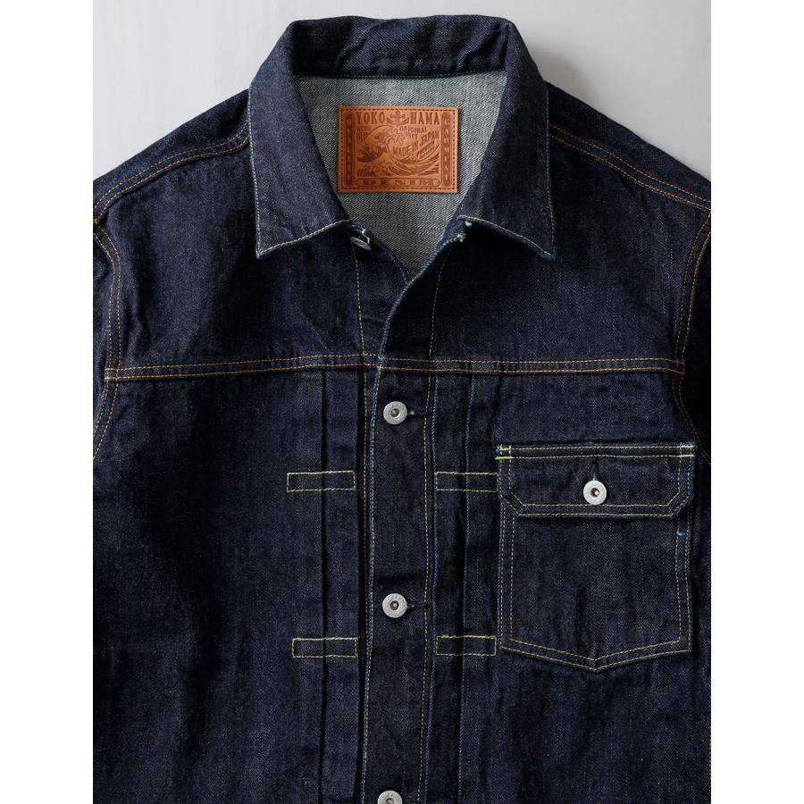 デニムジャケット メンズ アウター ジージャン gジャン 1st 横浜デニム