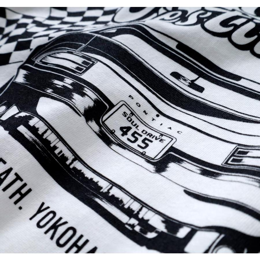 Tシャツ メンズ アメカジ 半袖 バックプリント 大きいサイズ S-3XL 厚手 ポンティアック トランザム AMEFES アメフェス IKURA's American Festival アメ車｜heath｜11