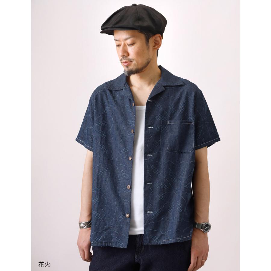 graphzero（グラフゼロ） アロハシャツ メンズ デニム 日本製 コットン