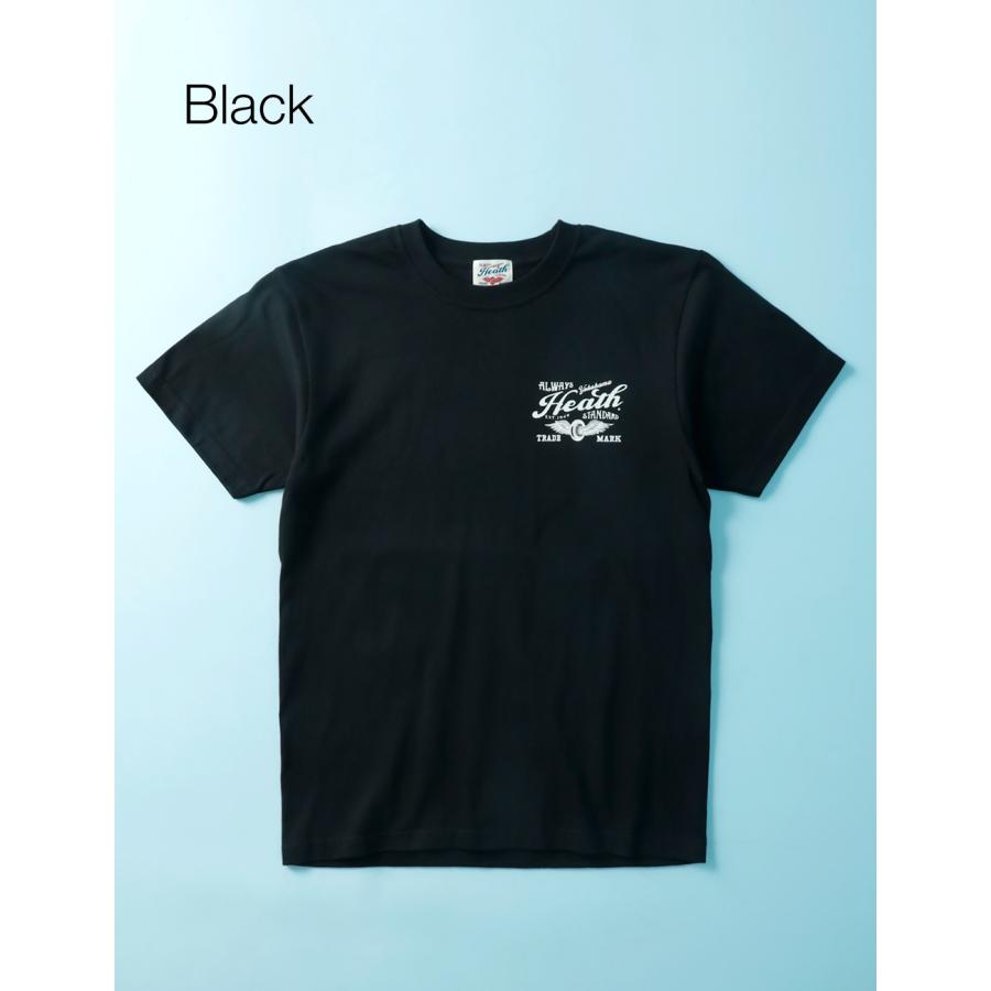 Tシャツ メンズ 半袖 7.4oz バックプリント FLYING WHEEL 丸胴