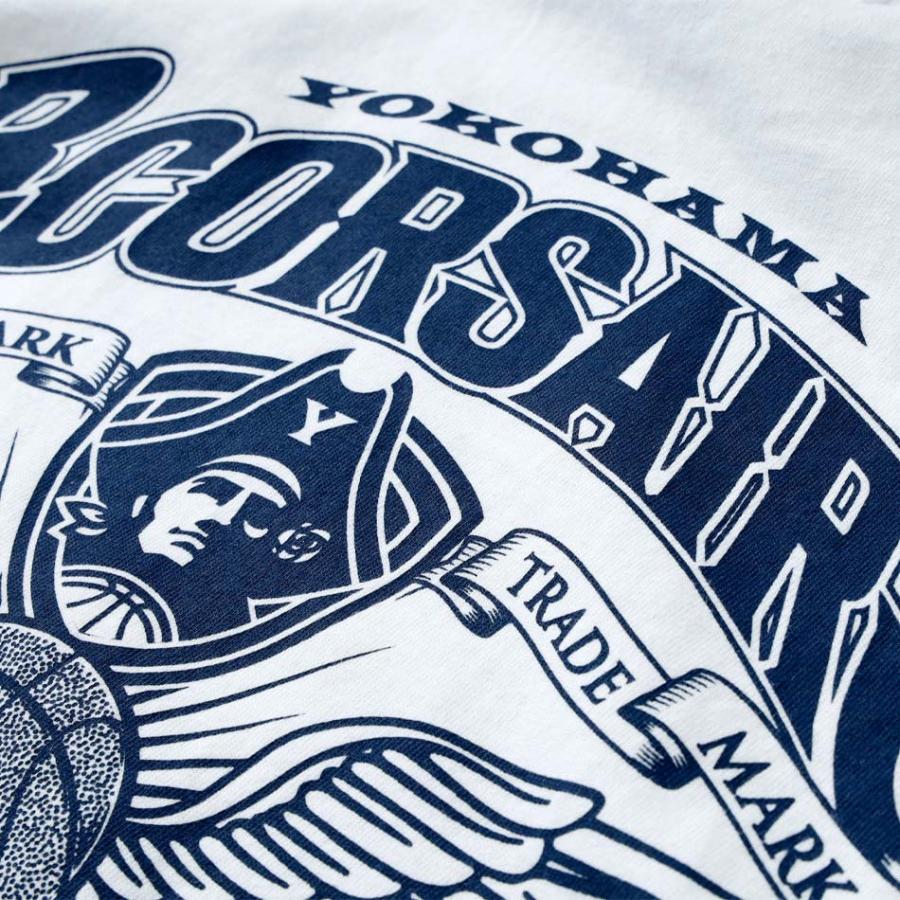 10%OFF！ファミリーセール！横浜ビー・コルセアーズ ビーコル コラボ B.LEAGUE Bリーグ Tシャツ カットソー メンズ 半袖 S-2XLサイズ オーバーサイズ |  | 10