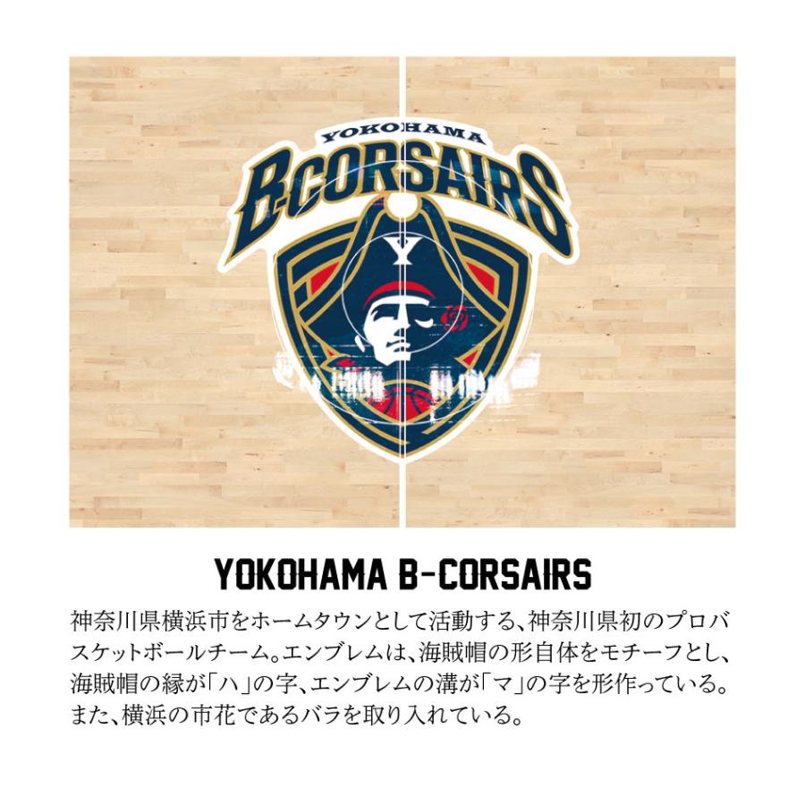 10%OFF！ファミリーセール！横浜ビー・コルセアーズ ビーコル コラボ B.LEAGUE Bリーグ Tシャツ カットソー メンズ 半袖 S-2XLサイズ オーバーサイズ |  | 04