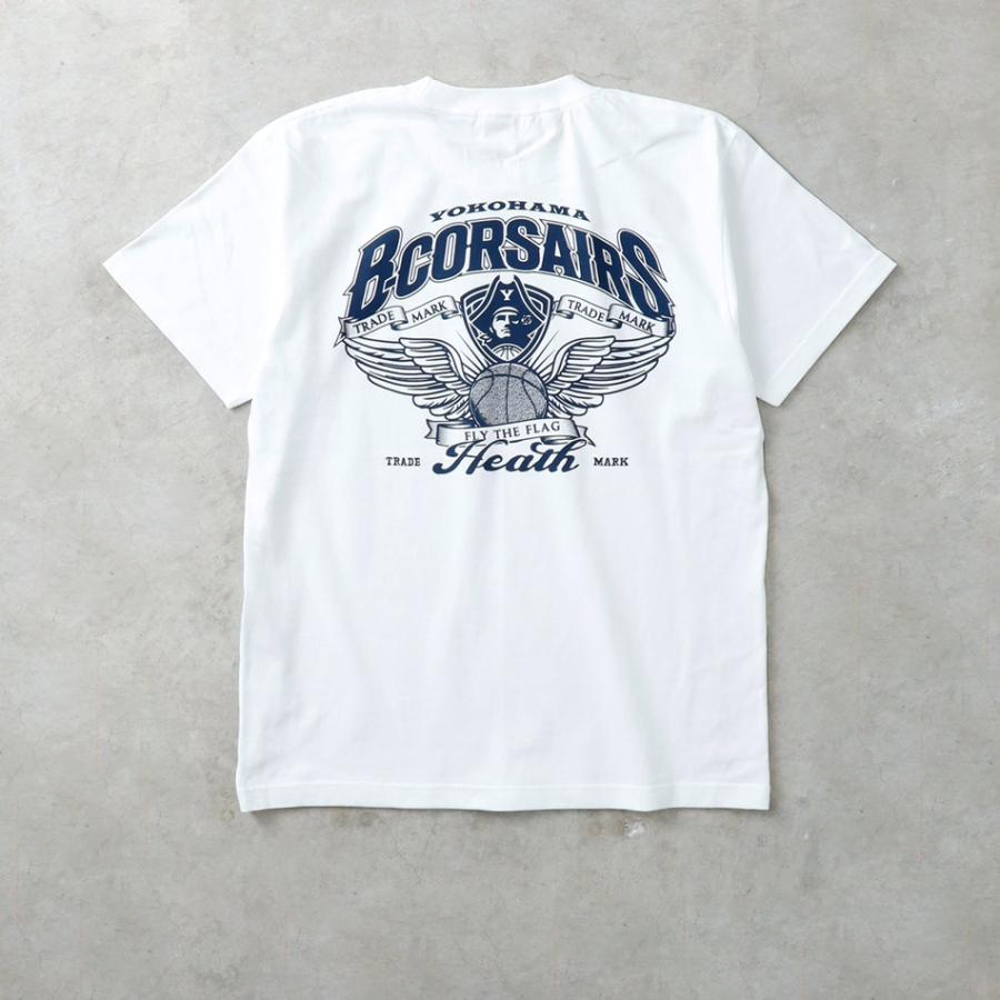 10%OFF！ファミリーセール！横浜ビー・コルセアーズ ビーコル コラボ B.LEAGUE Bリーグ Tシャツ カットソー メンズ 半袖 S-2XLサイズ オーバーサイズ |  | 09