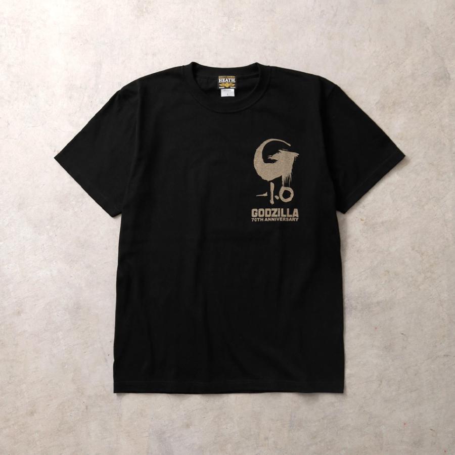 GODZILLA-1.0 ゴジラ マイナスワン Tシャツ カットソー メンズ 半袖 S-2XLサイズ オーバーサイズ 厚手 丈夫 タフ グラフィック アメカジ ヒース 横浜 ハマカジ｜heath｜11