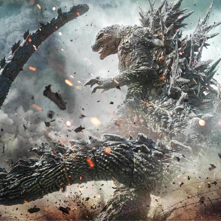 10%OFF！ファミリーセール！GODZILLA-1.0 ゴジラ マイナスワン Tシャツ カットソー メンズ 半袖 S-2XLサイズ オーバーサイズ USコットン 厚手 丈夫 タフ |  | 02