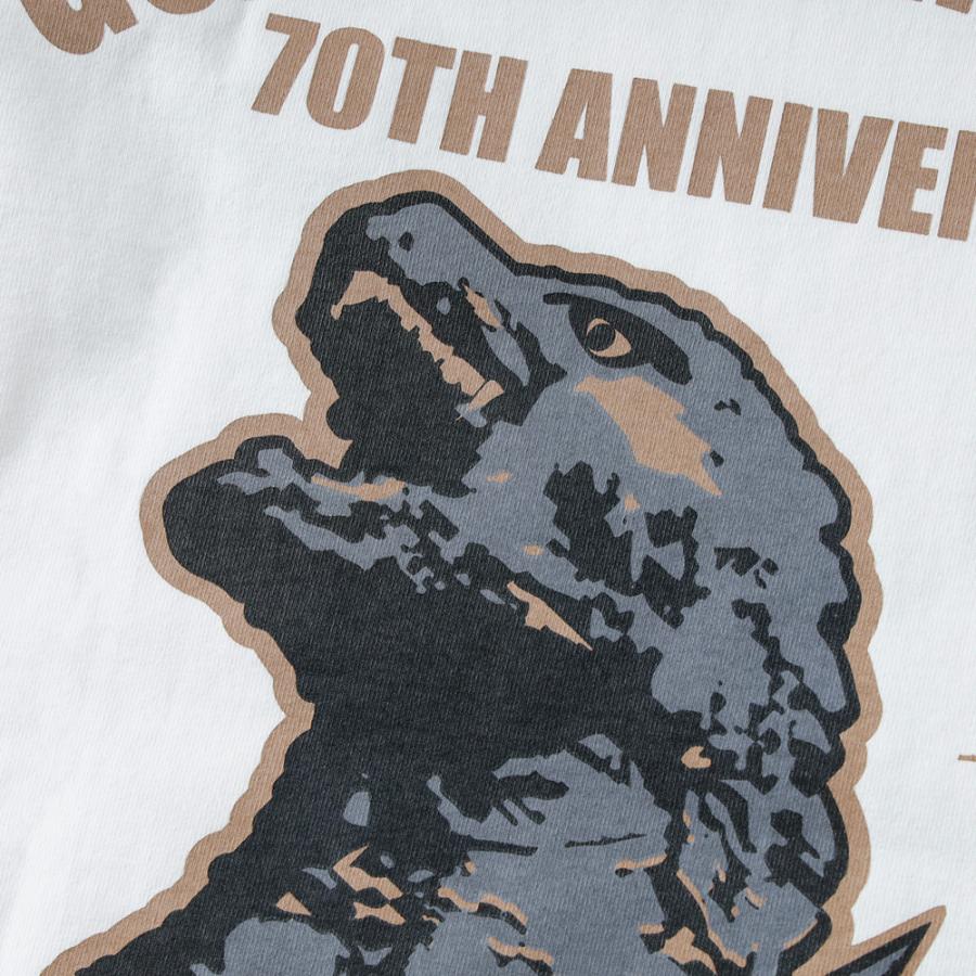 10%OFF！ファミリーセール！GODZILLA-1.0 ゴジラ マイナスワン Tシャツ カットソー メンズ 半袖 S-2XLサイズ オーバーサイズ USコットン 厚手 丈夫 タフ |  | 09