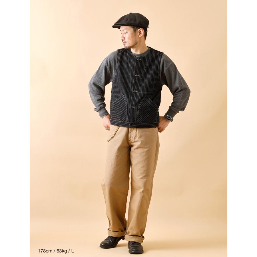 Schott N.Y.C（ショット） Schott ベスト メンズ デニム ヒッコリー