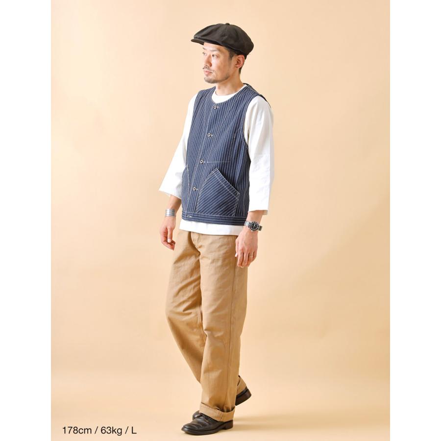 Schott N.Y.C（ショット） Schott ベスト メンズ デニム ヒッコリー