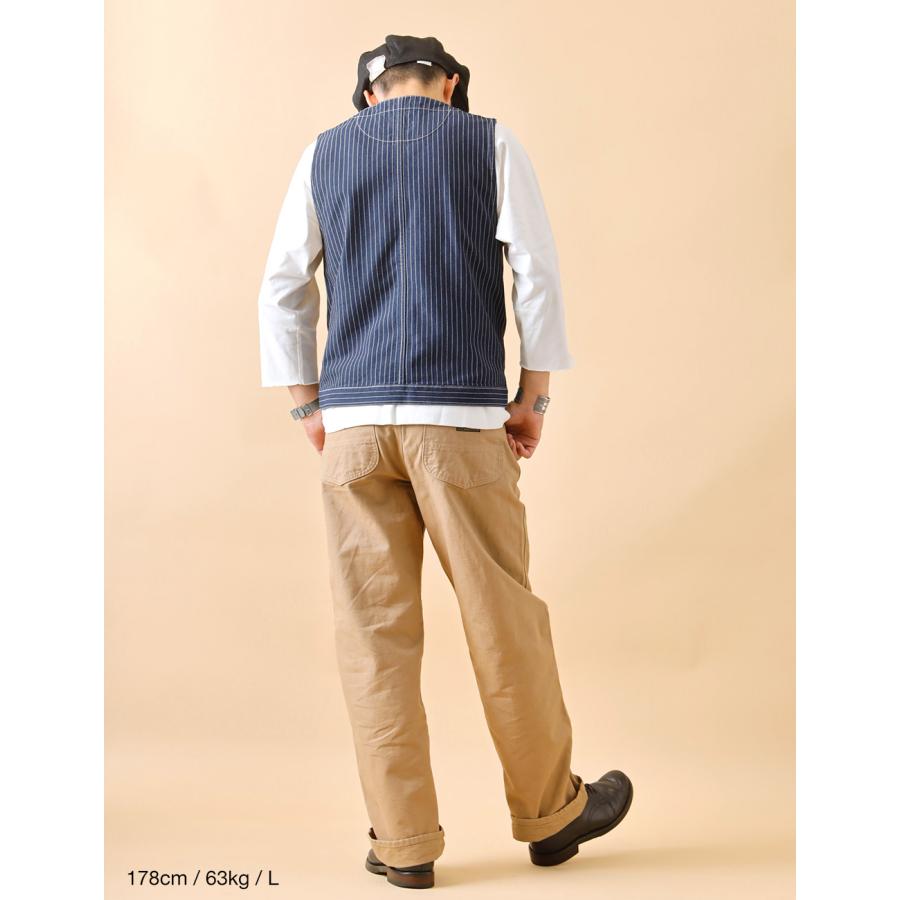 Schott N.Y.C（ショット） Schott ベスト メンズ デニム ヒッコリー