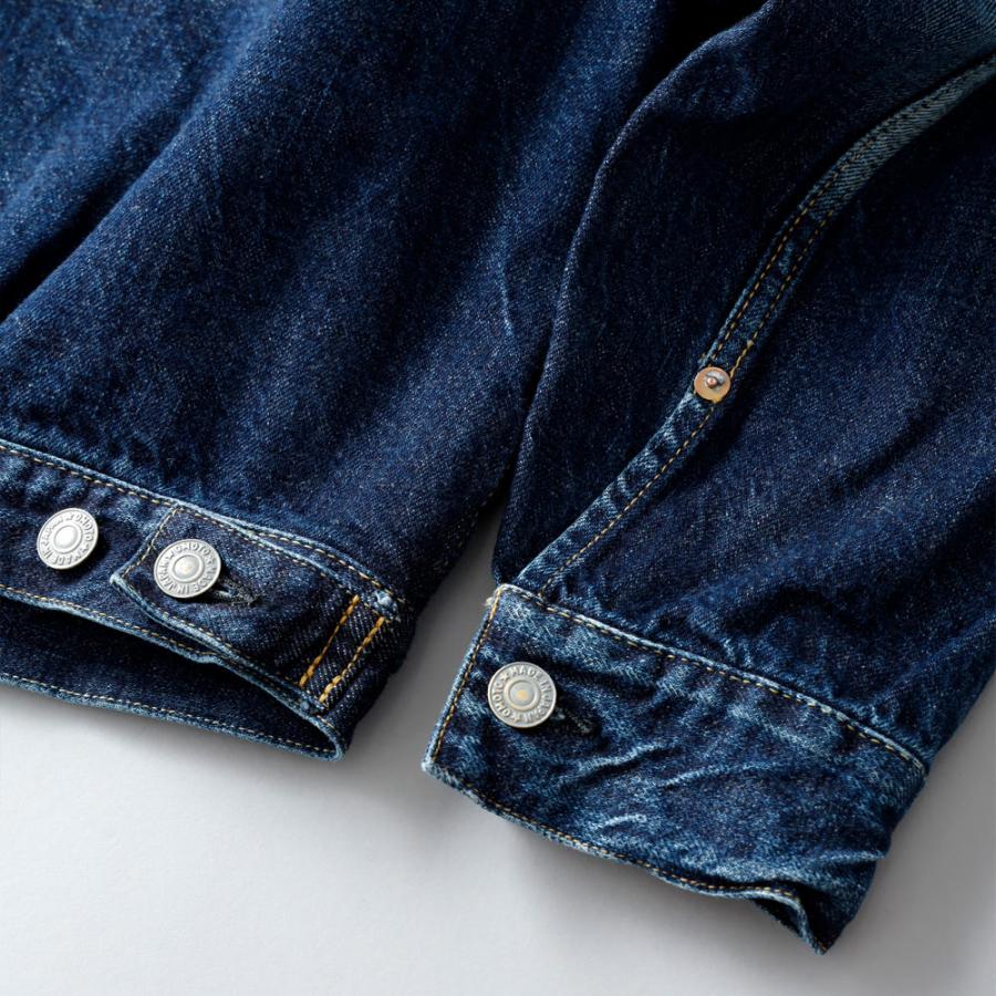 omotodenim オモトデニム デニムジャケット メンズ gジャン TYPE 2 13.5オンス  国産 日本製 岡山 児島 アメカジ メンズファッションの画像