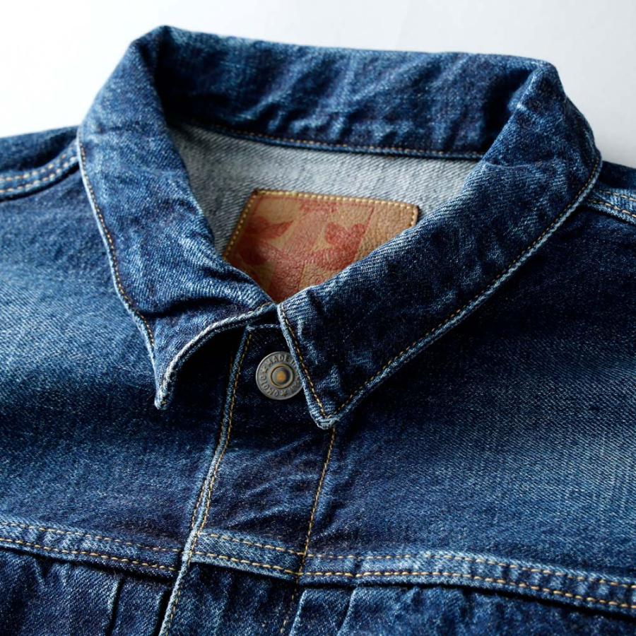 omotodenim オモトデニム デニムジャケット メンズ gジャン TYPE 2 13.5オンス  国産 日本製 岡山 児島 アメカジ メンズファッションの画像