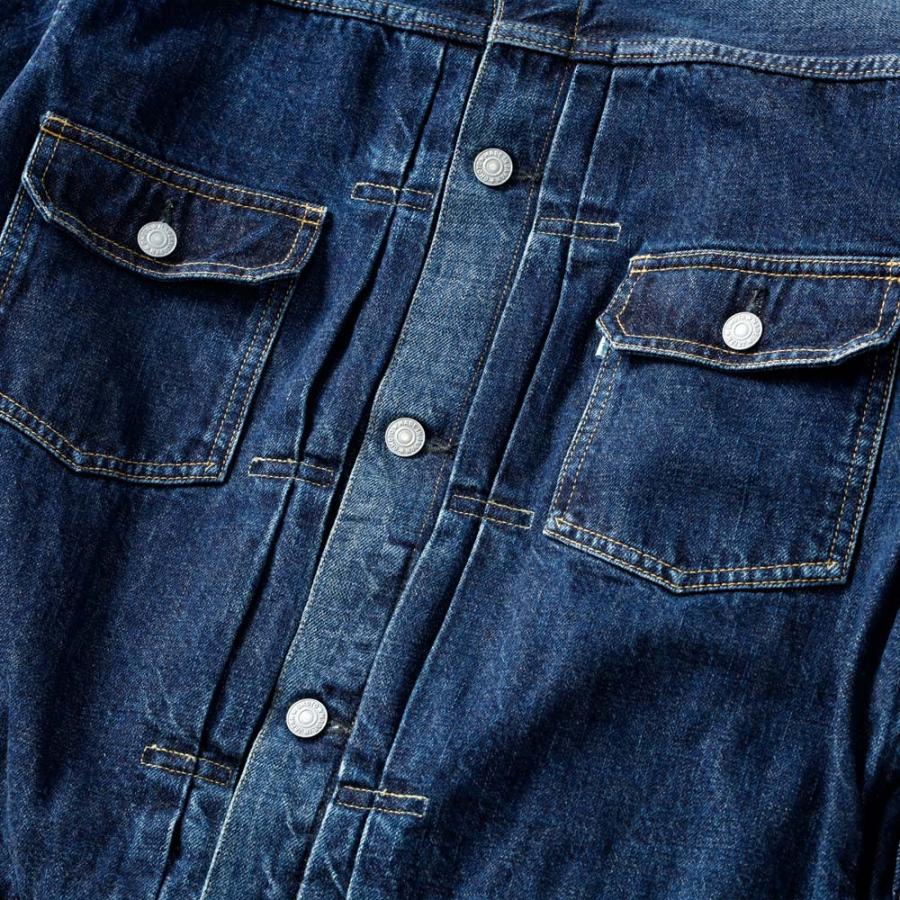 omotodenim オモトデニム デニムジャケット メンズ gジャン TYPE 2 13.5オンス  国産 日本製 岡山 児島 アメカジ メンズファッションの画像