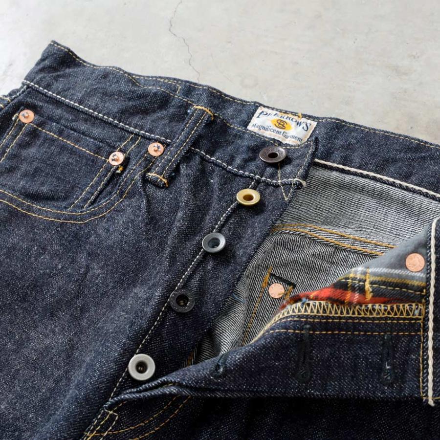 Pherrow's フェローズ 421sw ジーンズ デニム ズボン 日本製 ストレート ワンウォッシュ セルビッチ 国産 正規取扱 | Pherrow's | 05