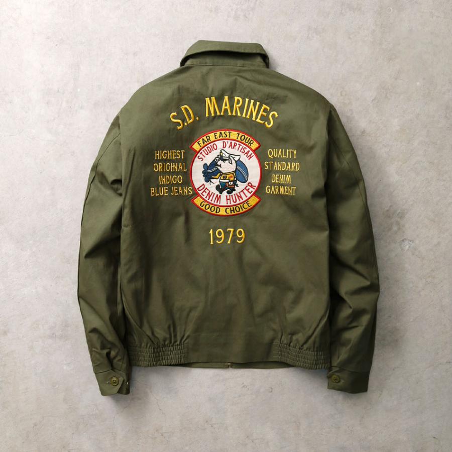 ジャケット・アウター STUDIO D' ARTISAN STUDIO D'ARTISAN ダルチザン 刺繍スポーツジャケット 4593