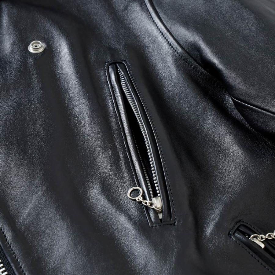 美品 Schott シングルブレストライダース ジャケット ショット Sサイズ Schott N.Y.C（ショット） Schott シングルブレスト ライダース