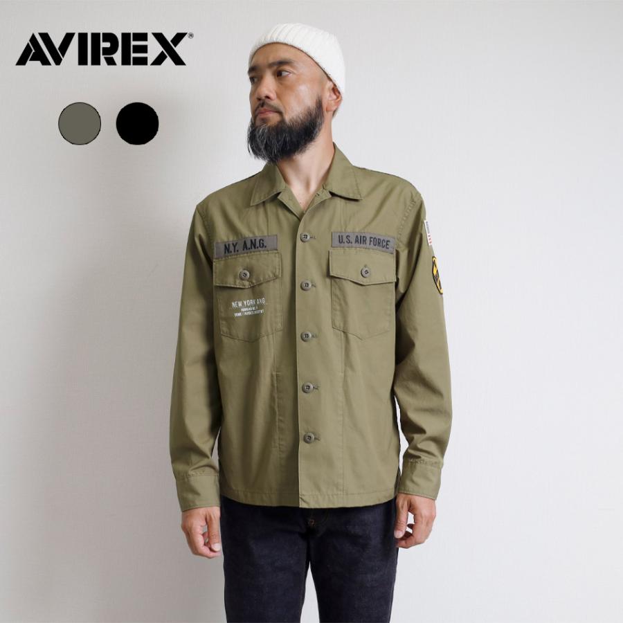 AVIREX アヴィレックス 783-3220016 ミリタリーシャツ シャツ