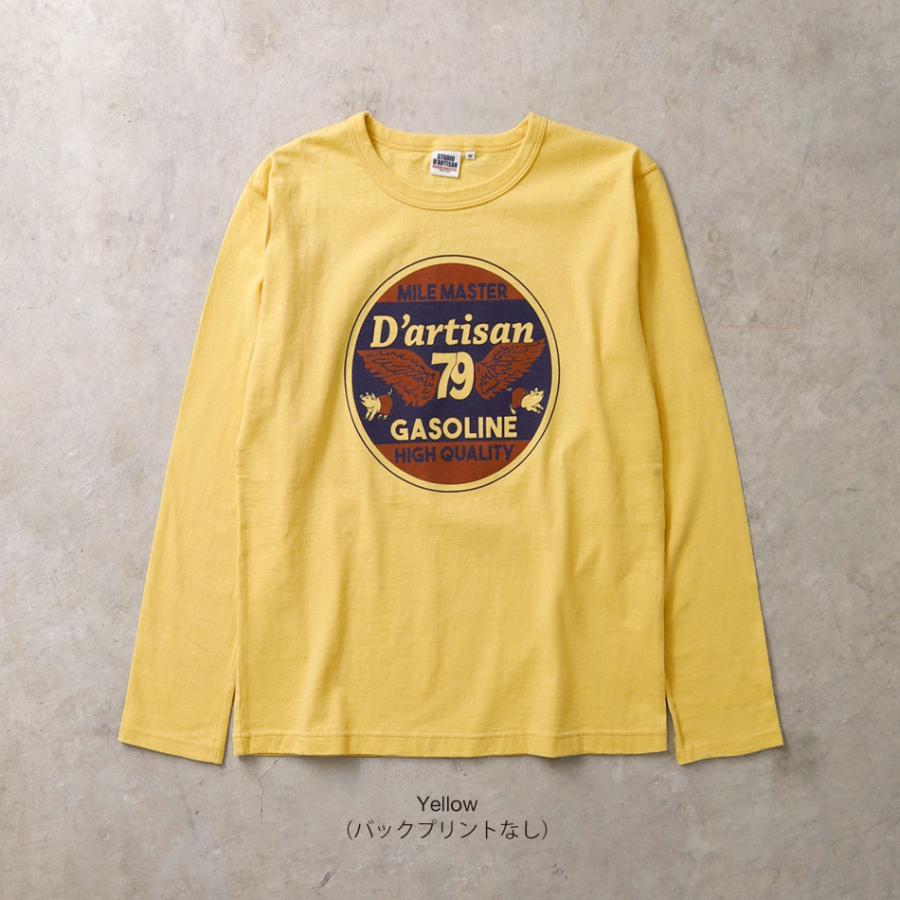 STUDIO D’ARTISAN ダルチザン ダルチ ロンT カットソー メンズ 8129A ユニセックス 長袖 日本製 アメカジ ヒース｜heath｜07