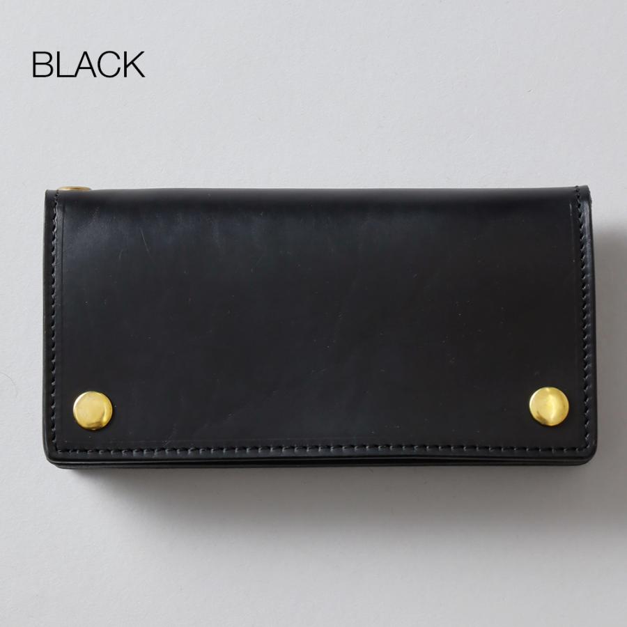 財布 メンズ 長財布 本革 レザー クロムエクセル ロングウォレット